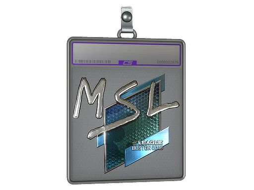 Klistermärkesfodral | MSL (Foil) | Boston 2018