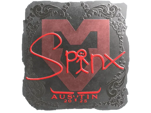 Adesivo | Spinx (Brilhante) | Austin 2025