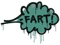 Sealed Graffiti | Fart (Frog Green)