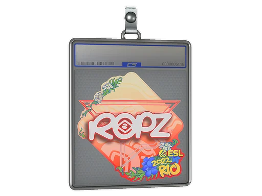 Sticker Slab | ropz | Rio 2022