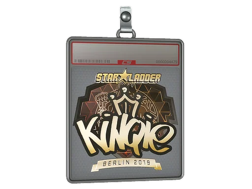 Aufkleberhülle | kinqie (Gold) | Berlin 2019