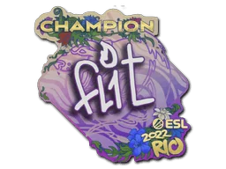 Klistermärke | FL1T (mästare) | Rio 2022