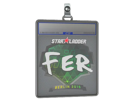 Placa de Adesivo | fer | Berlim 2019