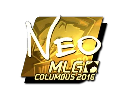 Sticker | NEO (Gold) | MLG Columbus 2016