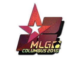 Klistermärke | Astralis (Holo) | MLG Columbus 2016