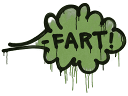 Sealed Graffiti | Fart (Battle Green)