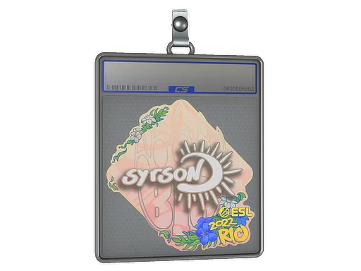 Placa de Adesivo | syrsoN | Rio 2022