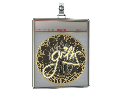 Aufkleberhülle | gr1ks (Gold) | Köln 2026