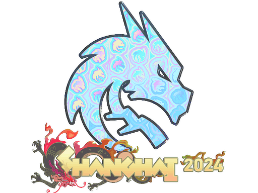Naklejka | Team Spirit (holograficzna) | Szanghaj 2024