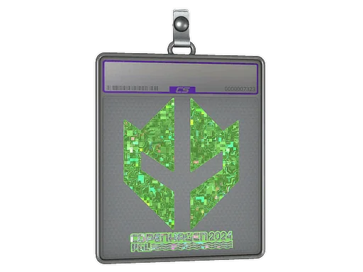 Placa de pegatinas | Imperial Esports (purpurina) | Copenhague 2024