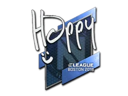 Naklejka | Happy | Boston 2018