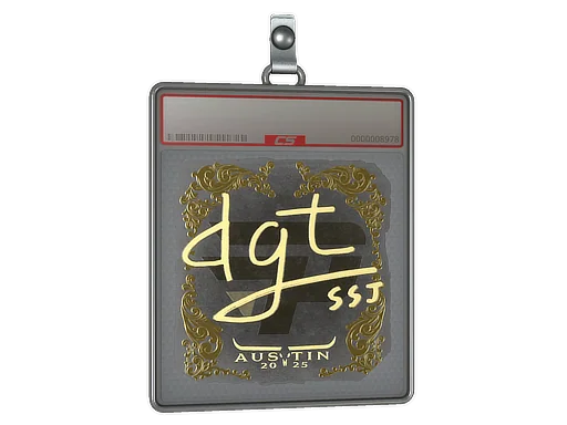 Aufkleberhülle | dgt (Gold) | Austin 2025