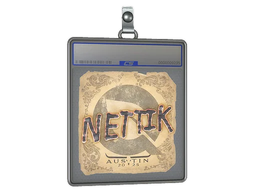 Placa de pegatinas | nettik | Austin 2025