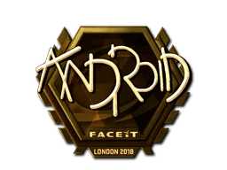 印花 | ANDROID（金色）| 2018年伦敦锦标赛