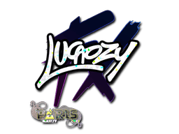 Klistermärke | Lucaozy (Glitter) | Paris 2023