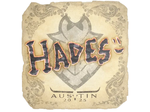 Adesivo | hades | Austin 2025