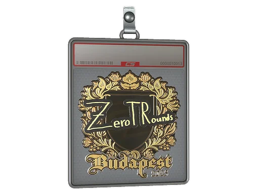 Sticker Slab | ztr (Gold) | Budapest 2025