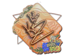 Klistermärke | KRIMZ (holo) | Rio 2022