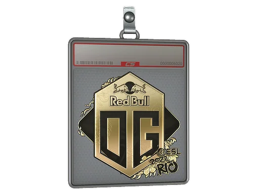 Sticker Slab | OG (Gold) | Rio 2022