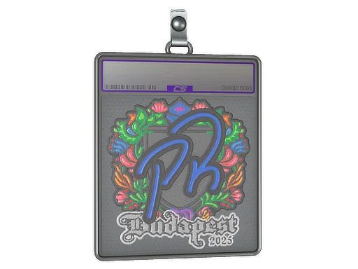 Sticker Slab | PR (Embroidered) | Budapest 2025