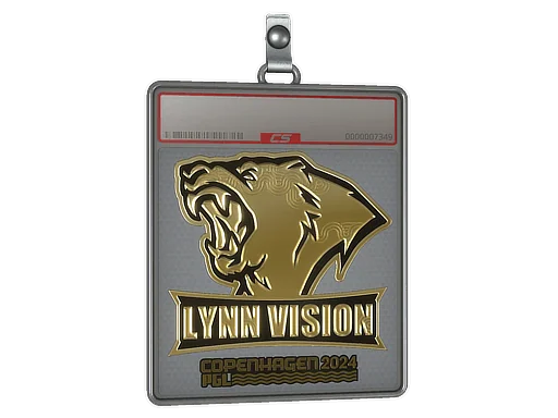 Aufkleberhülle | Lynn Vision (Gold) | Kopenhagen 2024