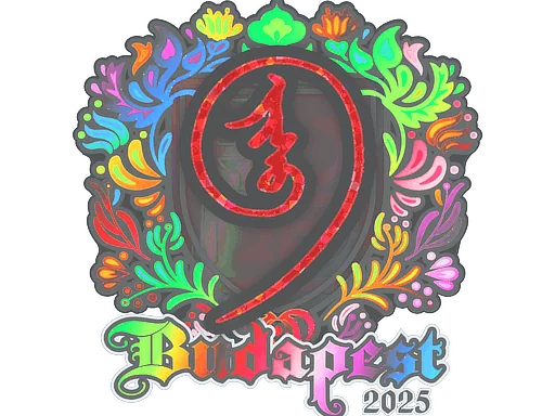 印花 | nin9（全息）| 2025年布达佩斯锦标赛