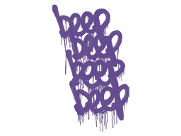 Sealed Graffiti | BEEP (Monster Purple)