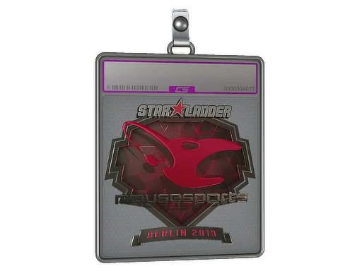 印花板 | mousesports（闪亮）| 2019年柏林锦标赛