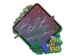 Aufkleber | boltz (Glitzer) | Rio 2022