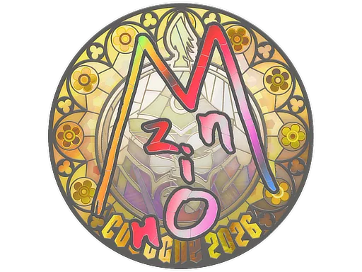 Klistermärke | mzinho (holo) | Cologne 2026