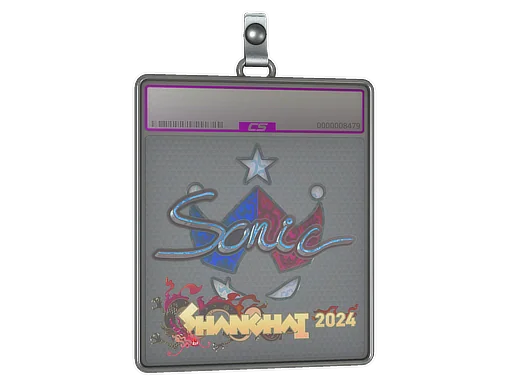 Placa de pegatinas | Sonic (holográfica) | Shanghái 2024
