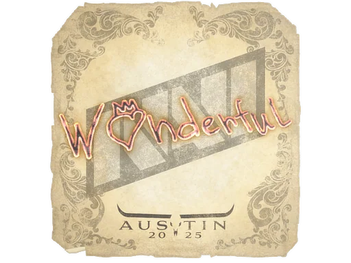 印花 | w0nderful | 2025年奥斯汀锦标赛
