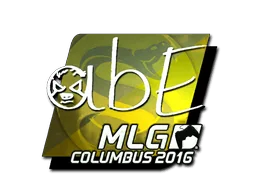 Klistermärke | abE (Foil) | MLG Columbus 2016