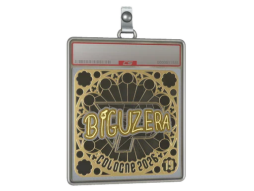 Placa de pegatinas | biguzera (dorada, con clasificación) | Colonia 2026