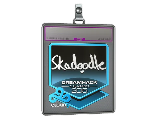 Placa de Adesivo | Skadoodle (Brilhante) | Cluj-Napoca 2015