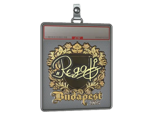 Sticker Slab | regali (Gold) | Budapest 2025