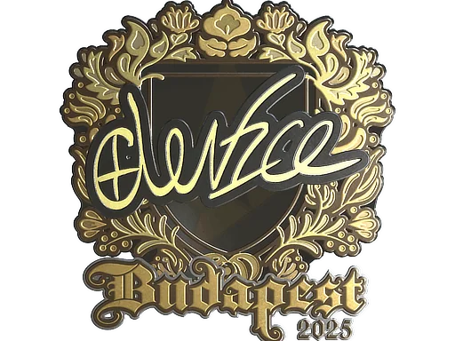 Adesivo | device (Dourado) | Budapeste 2025