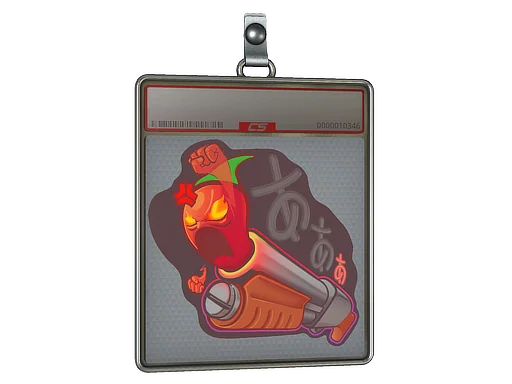 Sticker Slab | Pepper Gauge (Lenticular)