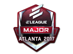 Naklejka | ELEAGUE (foliowana) | Atlanta 2017
