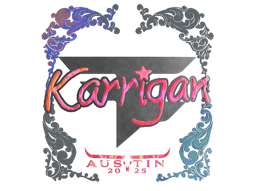 印花 | karrigan(全息)| 2025年奥斯汀锦标赛