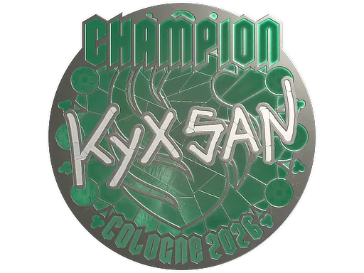 Aufkleber | kyxsan (Glanz, Meister) | Köln 2026