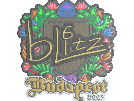 Adesivo | bLitz (Bordado) | Budapeste 2025
