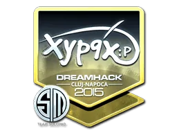Pegatina | Xyp9x (reflectante) | Cluj-Napoca 2015