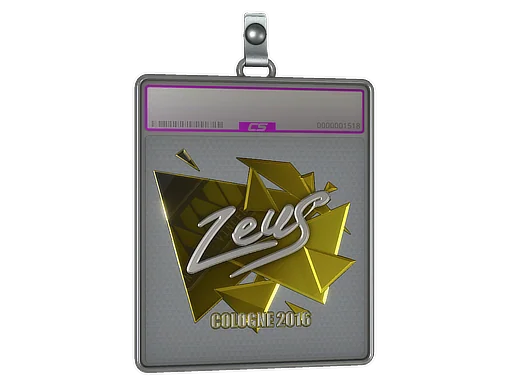 Klistermärkesfodral | Zeus (Foil) | Cologne 2016