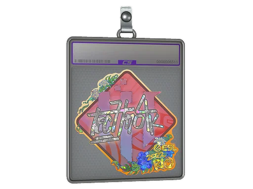 Sticker Slab | Techno4K (Glitter) | Rio 2022