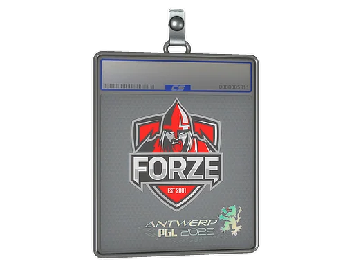 Placa de pegatinas | forZe eSports | Amberes 2022