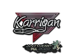 Klistermärke | karrigan | Antwerp 2022