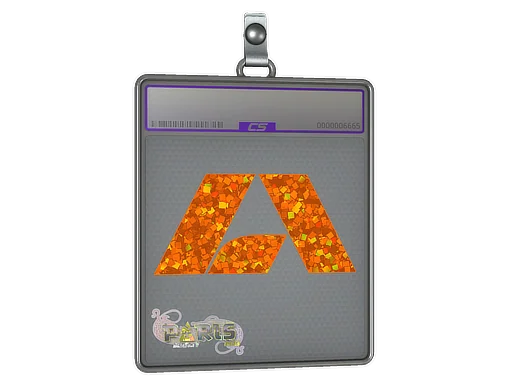 Placa de pegatinas | Apeks (purpurina) | París 2023