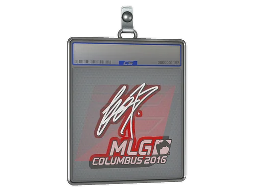 Klistermärkesfodral | fox | MLG Columbus 2016