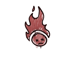 Sealed Graffiti | Toasted (Blood Red)